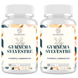 16 in 1 Blxxd Sugr Effective Gymnema Sylvestre Supplement 2100MG | with Berberine, Cinnamon, Bitter Melon | Vitamins, Magnesium & Chromium | 2Pack