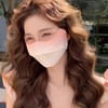 Cooling UV Sun Protection Sports Face Mask for Golf, Running, Hiking, Cycling Face Gradient Peach 3ea