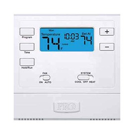 Thermostat, 5-1-1 Day Programmable, Stages 2 Heat/2 Cool