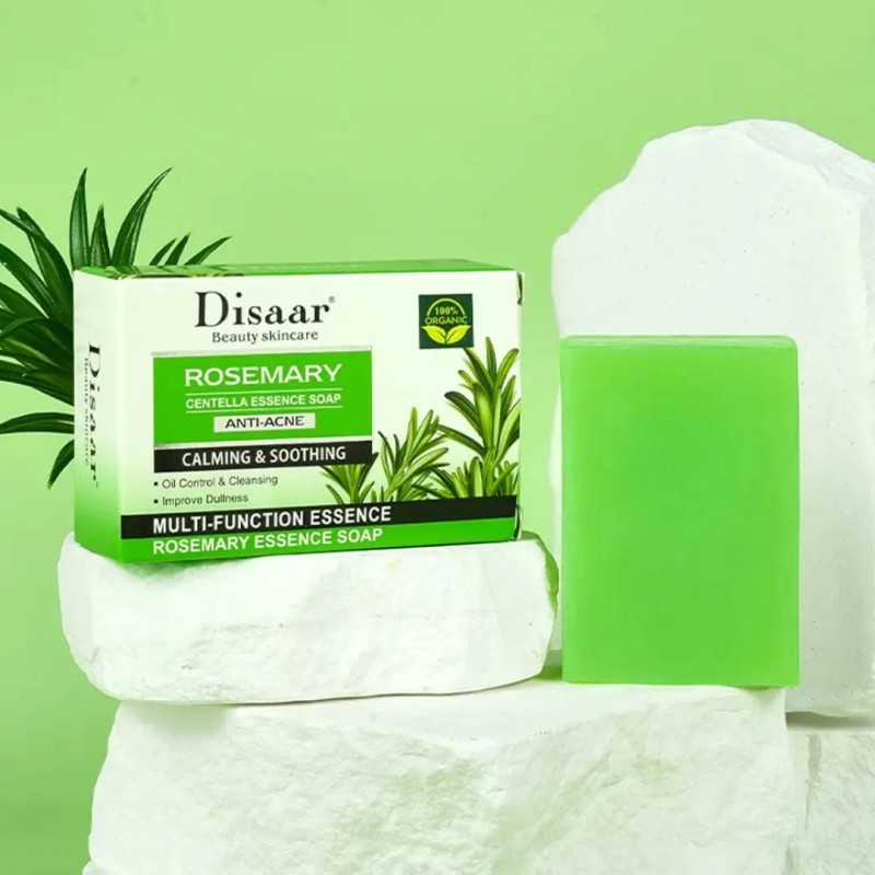 Jabón Facial Natural De Romero + Centella | Control Grasa