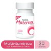 Suplemento Multivitamínico Nestlé Materna Frasco 30 Tabletas