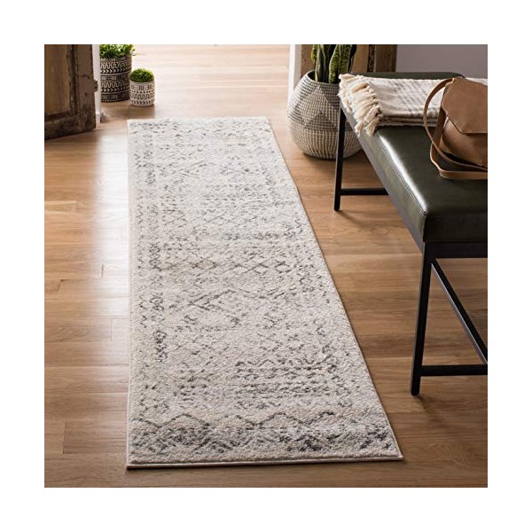 Safavieh Tulum Collection TUL268A Moroccan Boho Distressed Runner, 2' x
