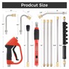 Gyfent Pressure Washer Gun with 21Pcs Accessories, 5000PSI Pressure Washer