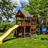 Playset Tarp Replacement,Sturdy Playground Canopy Replacement | Tear-Proof Breathable Lightweight
