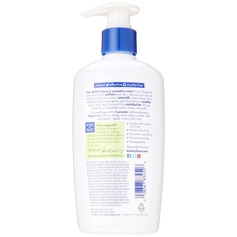 Kiss My Face - Lavender And Shea Moisture Shave, 11