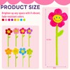 40Pcs Artificial Plush Flower Curtain Tiebacks, Bendable Stem Cutdoor Tiebacks,