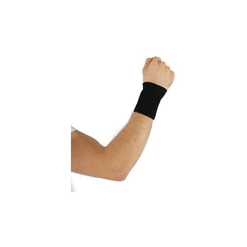 Antar AT53018 Wrist Bandage with Elastane Black