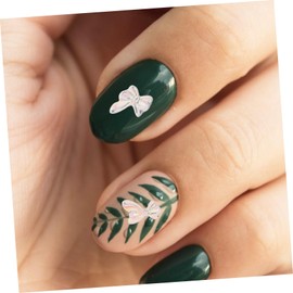 OHPHCALL Glamorous Nail Charms Set Acrylic Nails Gems Pearl Studs Butterfly Charms for