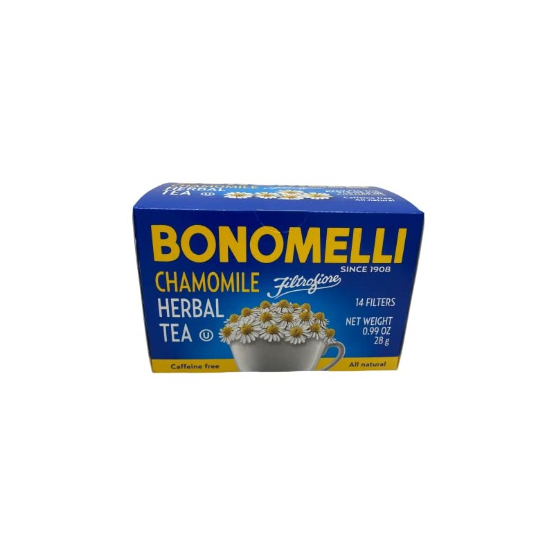Bonomelli Tea, Chamomile, 14 Tea Bags