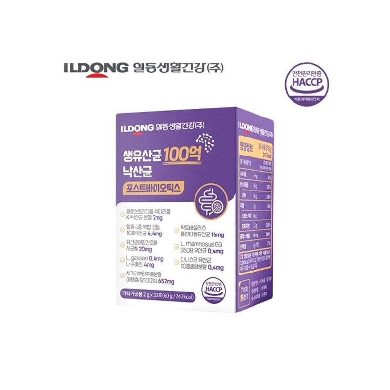 Ildong Life & Health Live Lactobacillus 10 Billion Butyric Acid