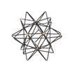 Deco 79 95243 Trendy Metal Wire Star Décor, 7" W