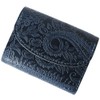 Vincent Crafted, Tochigi Leather, Paisley, Tri-Fold Middle Wallet, Manuel, Mini