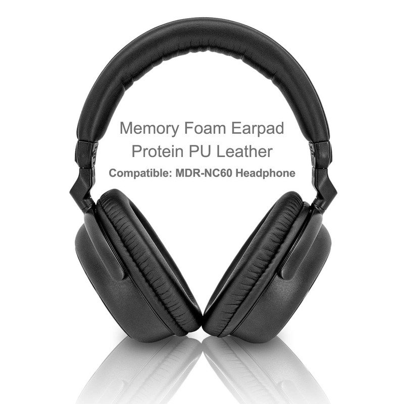 Almohadillas de repuesto compatibles con auriculares Sony MDR-NC60 NC60 con
