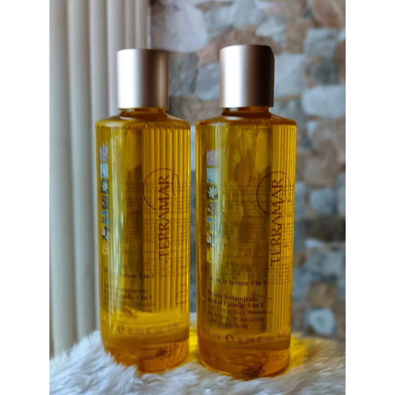 Terramar Oleo Capilar 245 Mlx2 + Cosmetiquera Y Envio Gratis