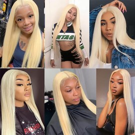 Honey Blonde Bundles Human Hair Highlight Bundles 613 Straight Human Hair 14 16 18 Inch Brazilian Highlight Straight Soft And Healthy Honey Blonde