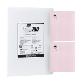 Scar Aid, parche de silicón grado médico para reducir cicatrices pequeñas. 2 piezas                                                                   