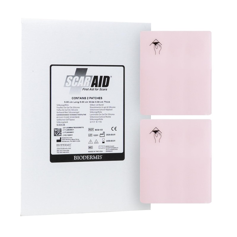 Scar Aid, parche de silicón grado médico para reducir cicatrices