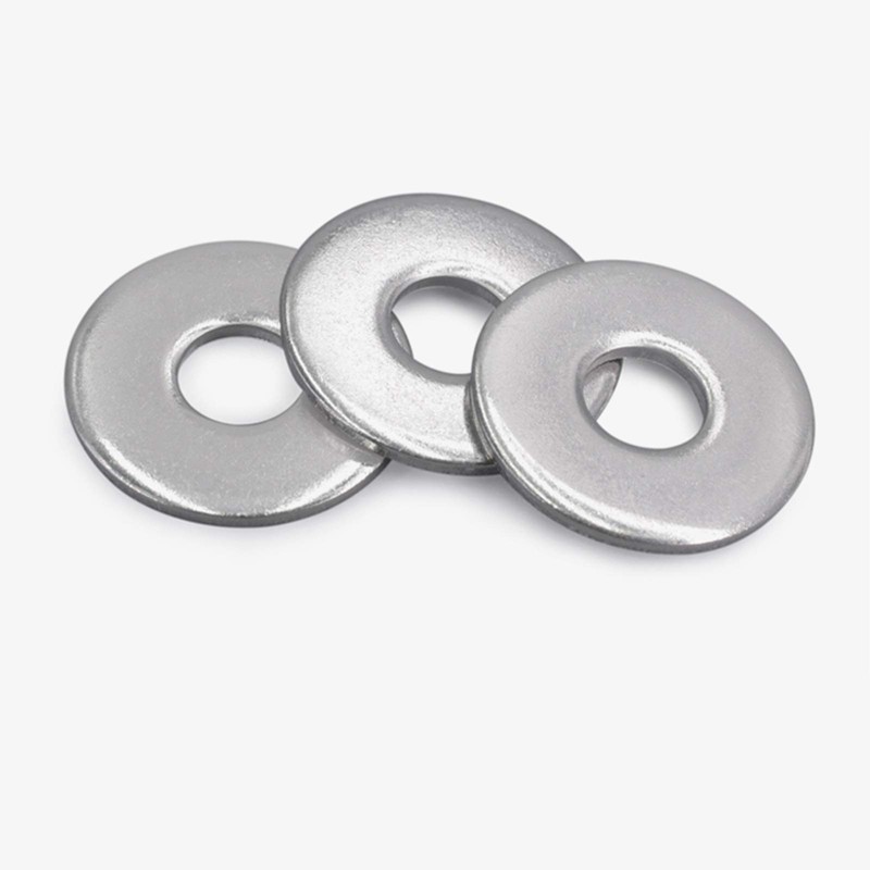 3/8" x 1" OD Stainless Fender Flat Washer 50 Pcs,1"