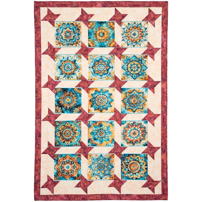 Fabric Cafe Panel Perfect 3-Yard Quilts Book – 8 Easy