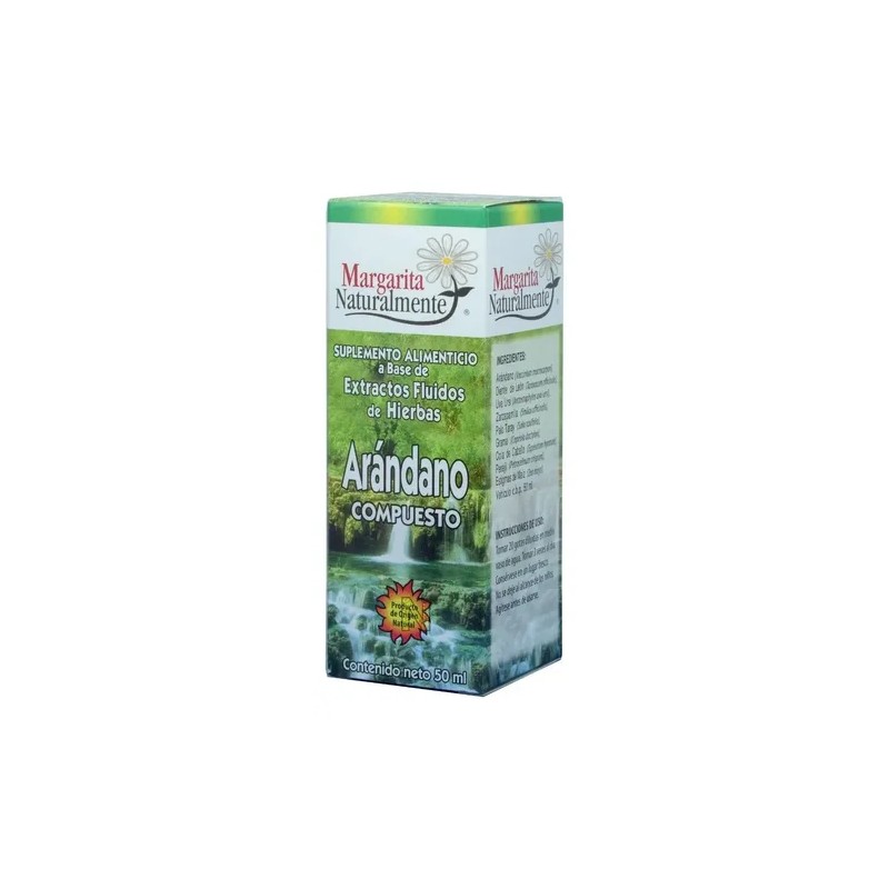 Arandano Compuesto Extracto 50 Ml Margarita Naturalmente