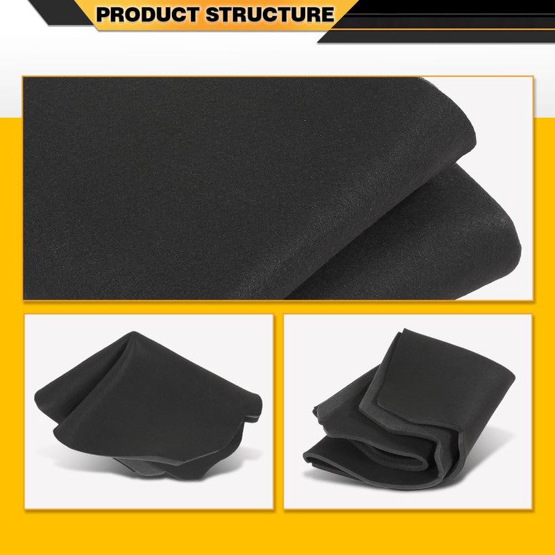 Hood Insulation Pad Compatible with Benz W124 E Class 1990-1995,300CE