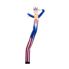 Uncle SAM 20 Foot Tall Inflatable Tube Man Air Powered Dancing Puppet for Outdoor Advertising, Replacement Dancer Only