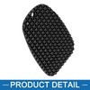 A ABSOPRO Motorcycle Kickstand Pad Side Stand Extension Pad Black