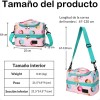 Lovlylovly Lonchera Moda 25cm 7l Térmica Doble Con Correa Ajust
