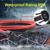 SGANGCAR Solar Extension Cable One Pair(30 Feet 10AWG) Solar Panel