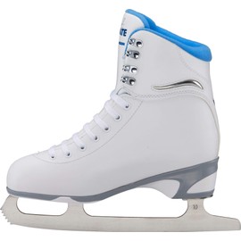 Jackson Ultima Finesse JS184 Figure Ice Skates for Women Bundle with Guardog Skate Guards, Jackson Skate Bag JL350 / Skates Color: Blue/Width: Medium/Size: Toddler 8 (Kid's)