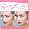 Eyebrow Shaper - Thinning Bushy Eyebrows with Scissors & Comb