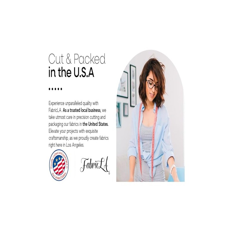 FabricLA Sweater Knit Slub 2 by 2 Knitted Hacci Fabric