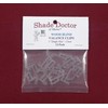 Clear WOOD BLIND CLIPS for Valances with a 1" Plastic