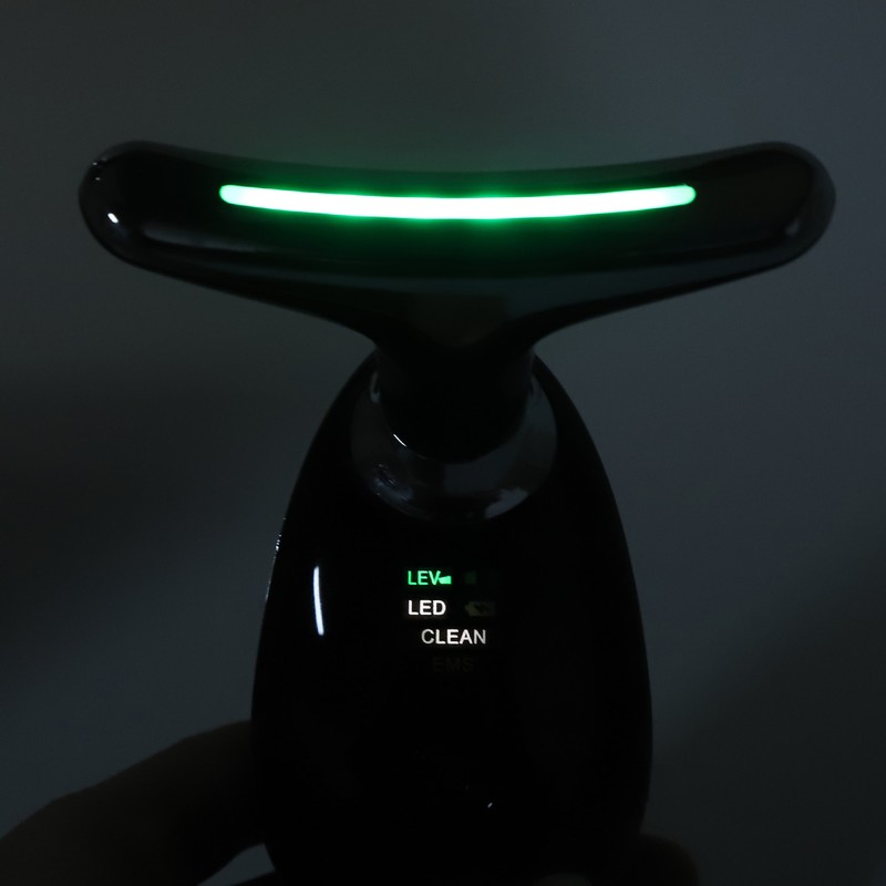 Face Neck Lifting Massager 3 Light Modes Promote Circulation Skin