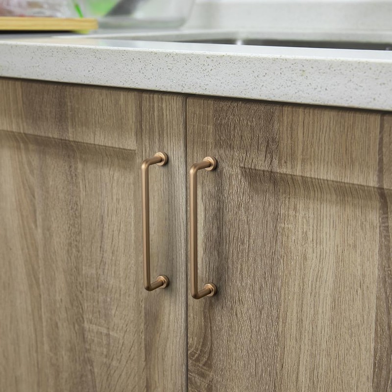 Goo-Ki 6 Pack 5" Center to Center Champagne Bronze Modern
