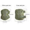 AOUTACC Tactical Combat Knee & Elbow Protective Pads Set for