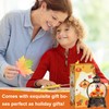Fall Snow Globe Lantern with Autumn Turkey and Pumpkins Thanksgiving