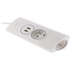 Otio 760055 Corner Socket 2P 16A + 2 USB Pre-Wired