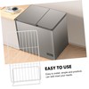 CIYODO Refrigerator Partition Iron Organizer for Freezer Shelf Dividers Fridge