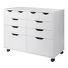Winsome Halifax Cabinet White Finish