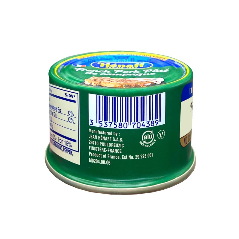 Henaff French Pork Pate de campagne, Country Pate - 130