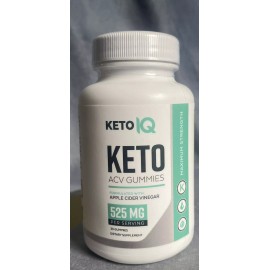 Keto IQ 1 Bottle Of Keto IQ ACV Gummies. 30 Ct/525 mg Gummies. NEW/SEALED. Exp: 02/2026