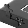 Smart Fingerprint Padlock USB Rechargeable Security LED Lock for Backpack