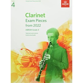 Clarinet Exam Pieces from 2022, ABRSM Grade 4: Selected from the syllabus from 2022. Score & Part, Audio Downloads (ABRSM Exam Pieces)