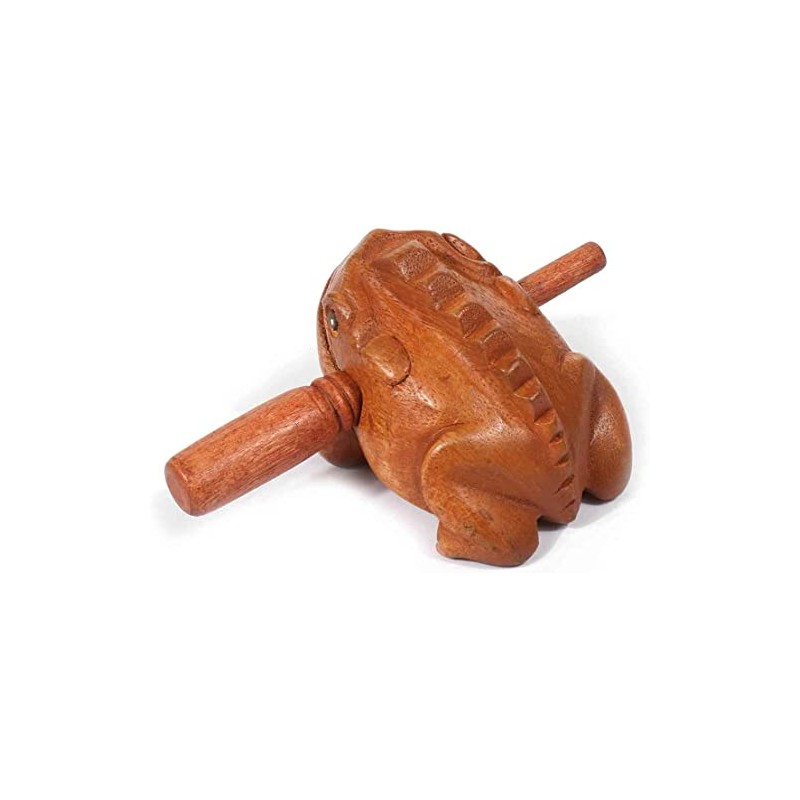 [Karokak] Frog Musical Instrument, Wooden, Frog, Mini Guillo, Drum, Percussion,