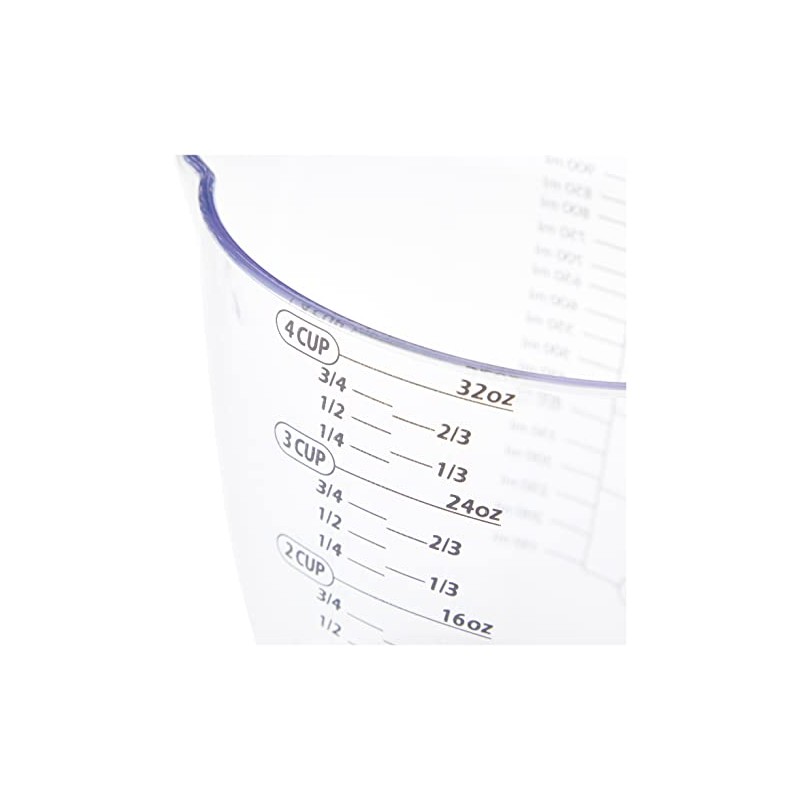 Colourworks CWMJUGSETBLU KitchenCraft 3 Piece Measuring Jug Set - Blue