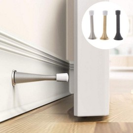 Door Protector & Stopper: Wall Decoration & Furniture Safety Guard Door Protector Silver GD00332 100ea
