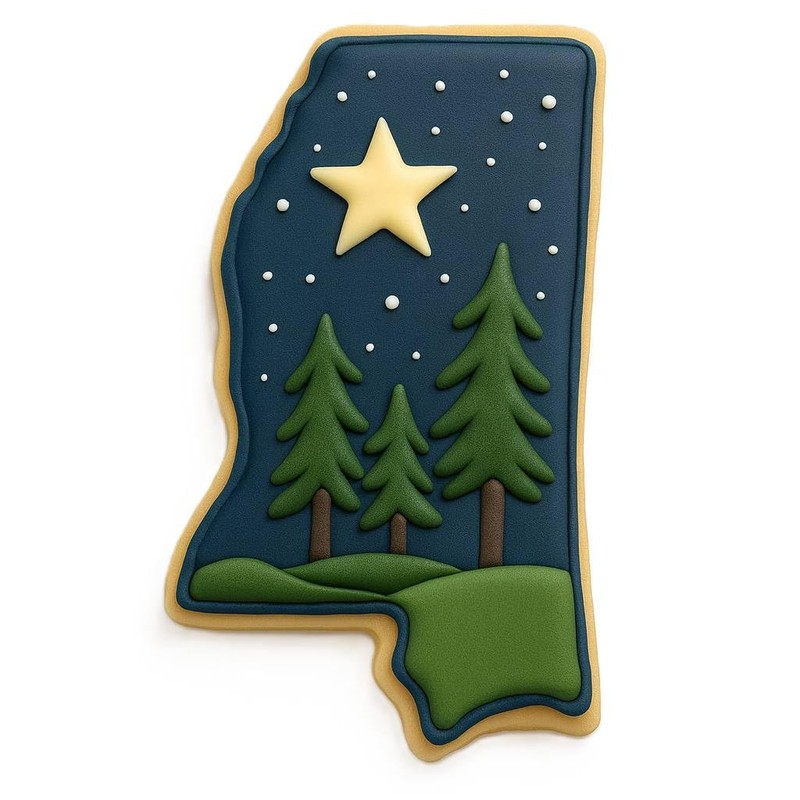 Mississippi State 3.75 Inch Cookie Cutter from The Cookie Cutter