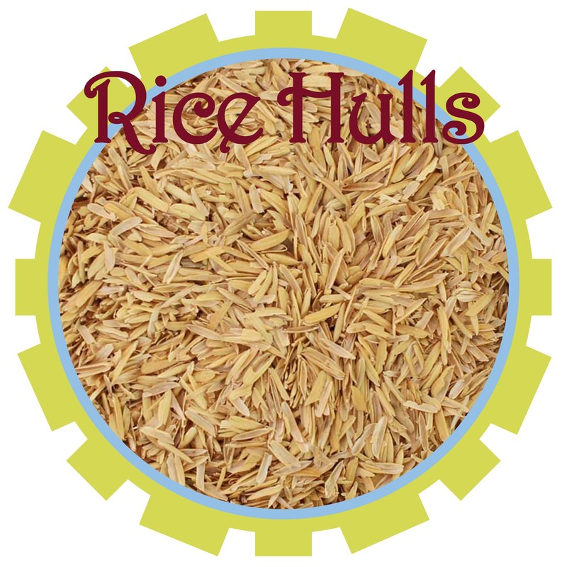 Organic Mechanics Pure Rice Hulls, 2 Cu Ft - Sustainable