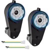 2 Pcs 24V Powered Wheels Motor Upgrade Gearbox for Ride